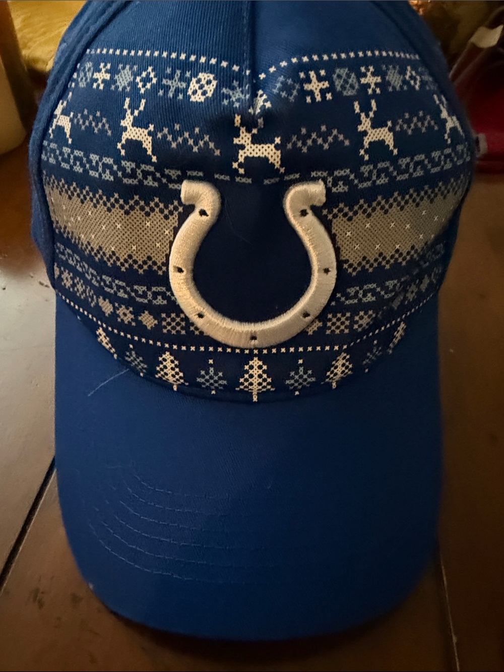 Indianapolis Colts Blue Holiday Baseball Cap